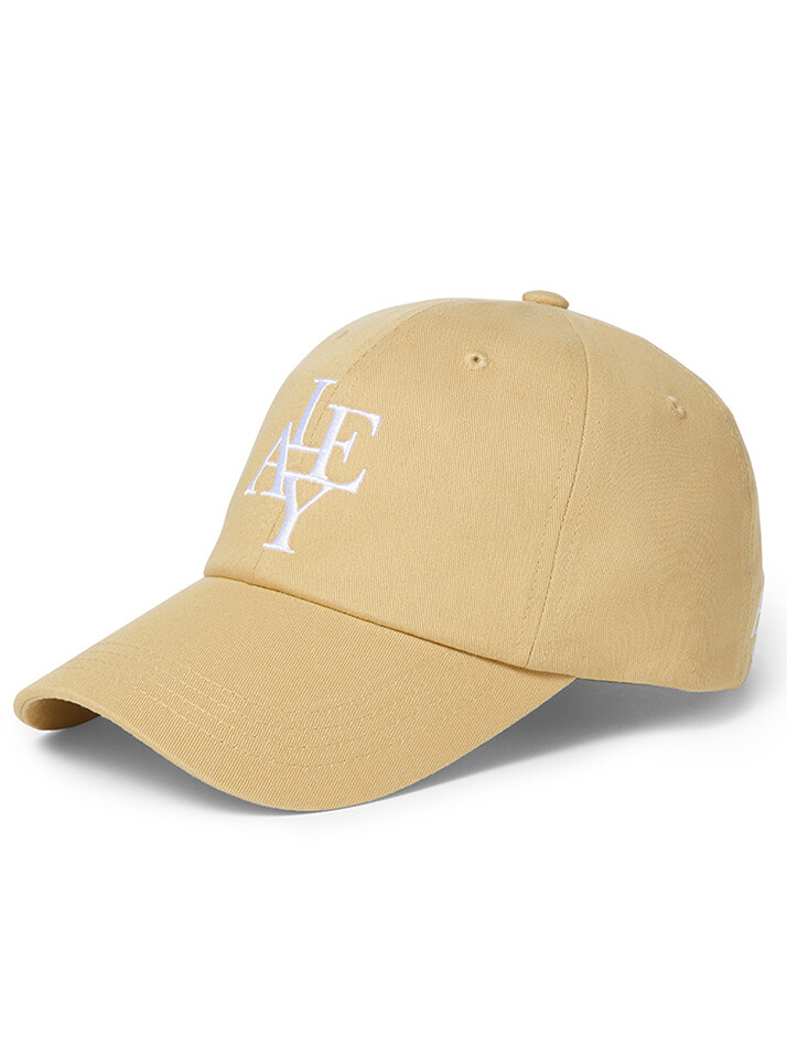 LE AREVEY SYMBOL BALLCAP BEIGE