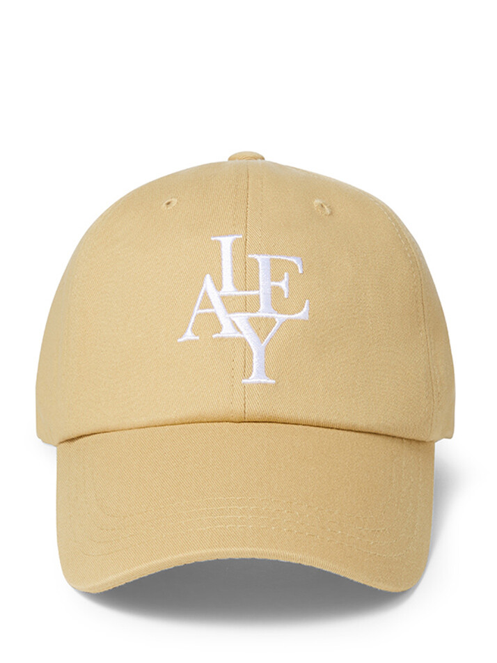 LE AREVEY SYMBOL BALLCAP BEIGE