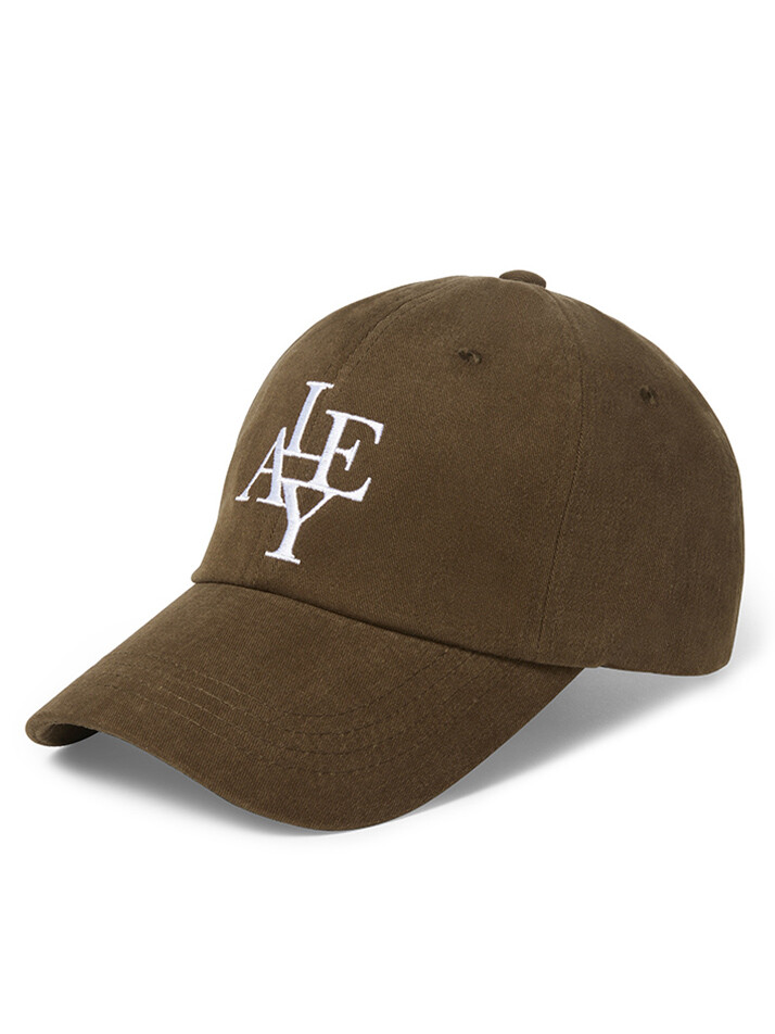 LE AREVEY SYMBOL BALLCAP WASHING BROWNIE