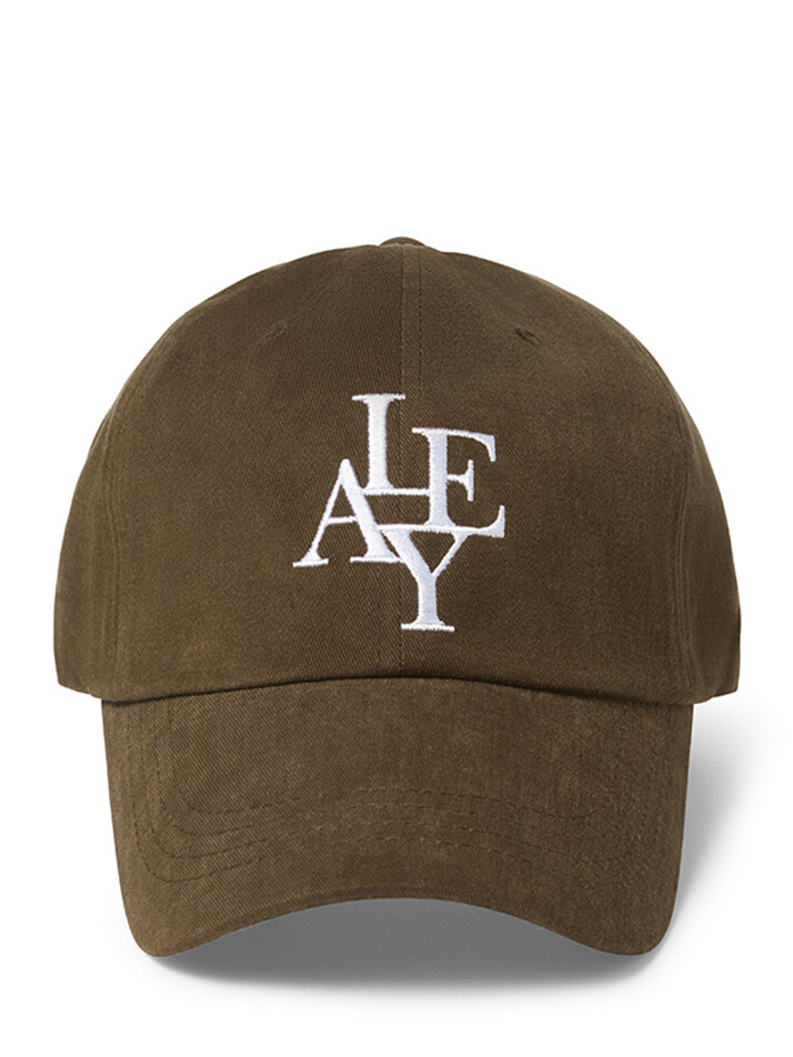 LE AREVEY SYMBOL BALLCAP WASHING BROWNIE