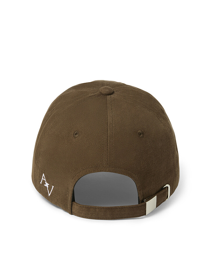 LE AREVEY SYMBOL BALLCAP WASHING BROWNIE