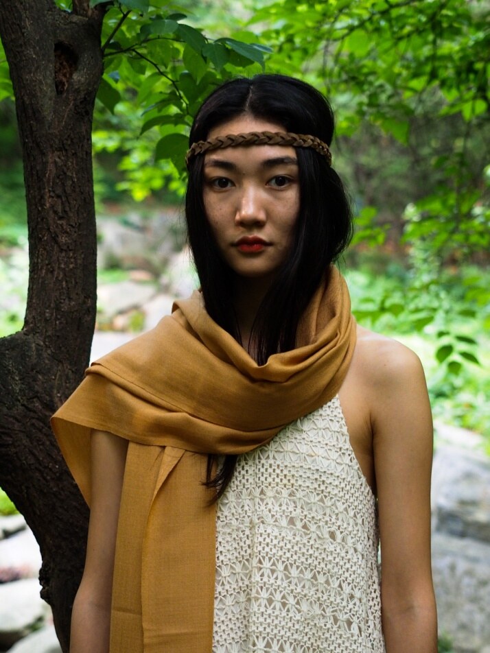 [캐시미어 머플러 파시미나] Warm Beige  웜 베이지