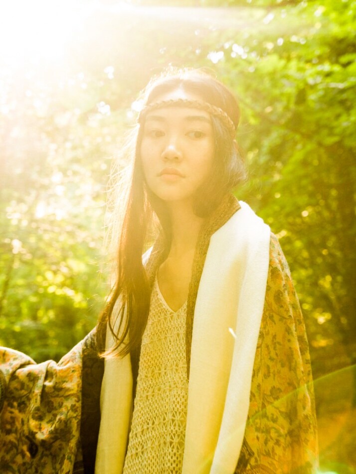 [캐시미어 머플러 파시미나] Natural White 내추럴 화이트 - 고급 라인