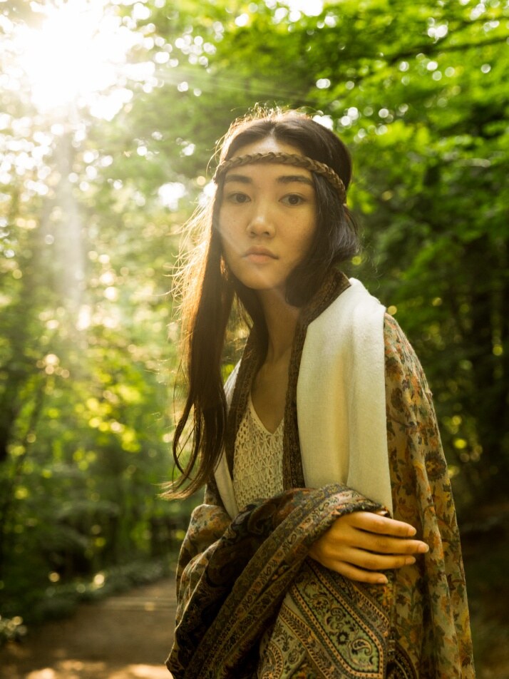 [캐시미어 머플러 파시미나] Natural White 내추럴 화이트 - 고급 라인