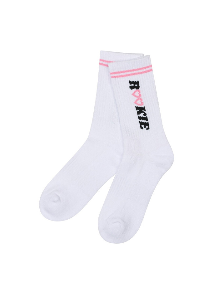 ROOKIE CONTRAST LINE SOCKS_Pink