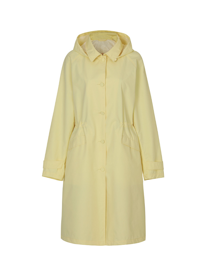 RAIN OR SHINE WATERPROOF TRENCH COAT_Yellow