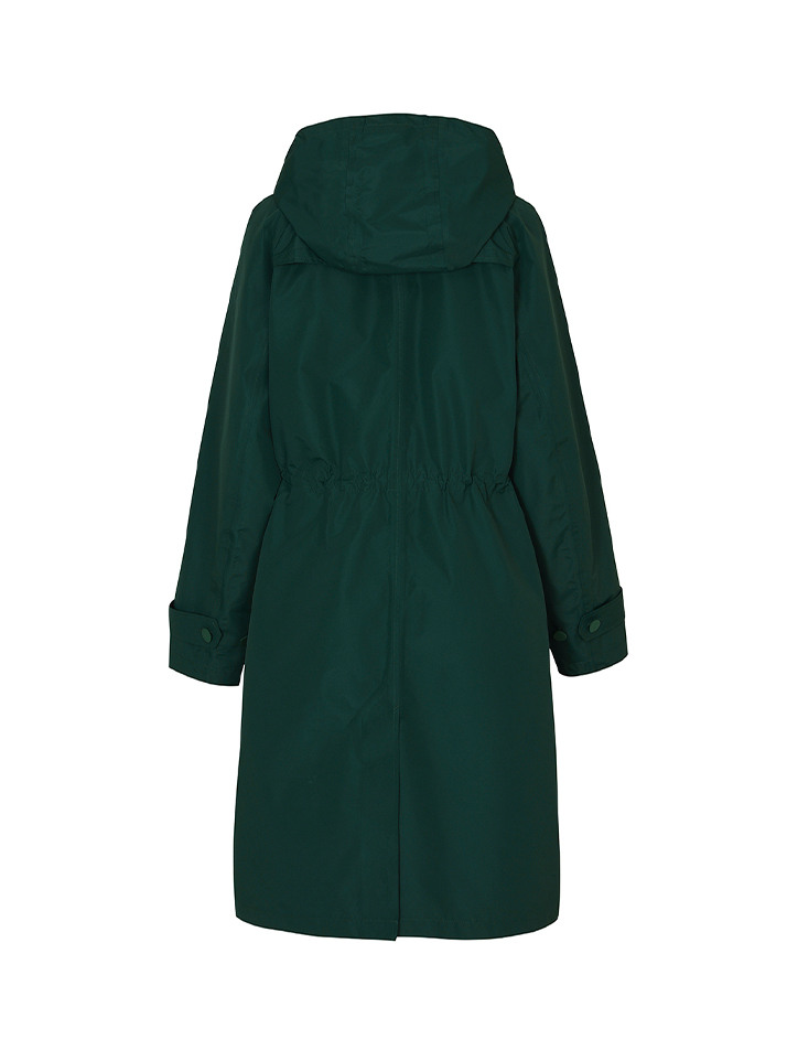 RAIN OR SHINE WATERPROOF TRENCH COAT_Green