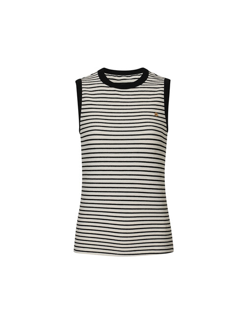 MARINE TERRY SLEEVELESS TOP_Marine