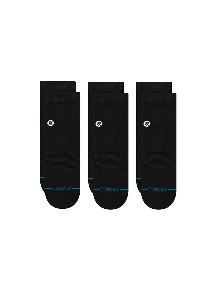 ICON QUARTER 3 PACK A356A21IQP-BLK