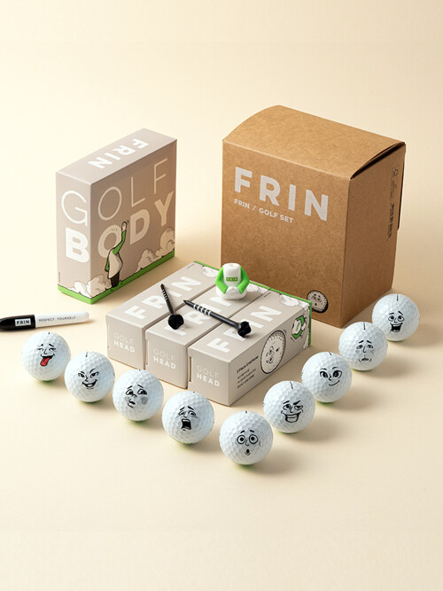 감정을 담아 날리는 프린 골프 세트 FRIN GOLF SET