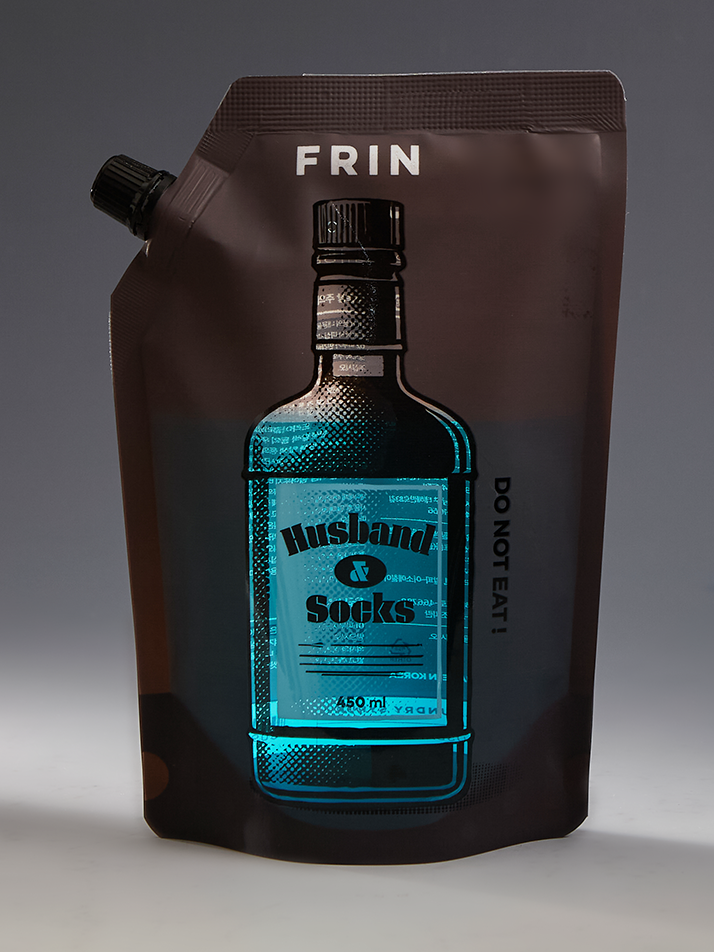 [FRIN] 프린 고농축 세탁세제 허즈번드 & 삭스(고농축 450ml X 2팩)