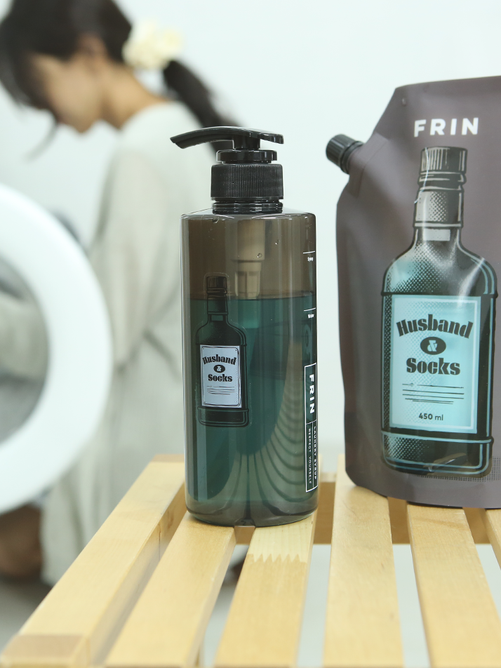 [FRIN] 프린 고농축 세탁세제 허즈번드 & 삭스(고농축 450ml X 2팩)
