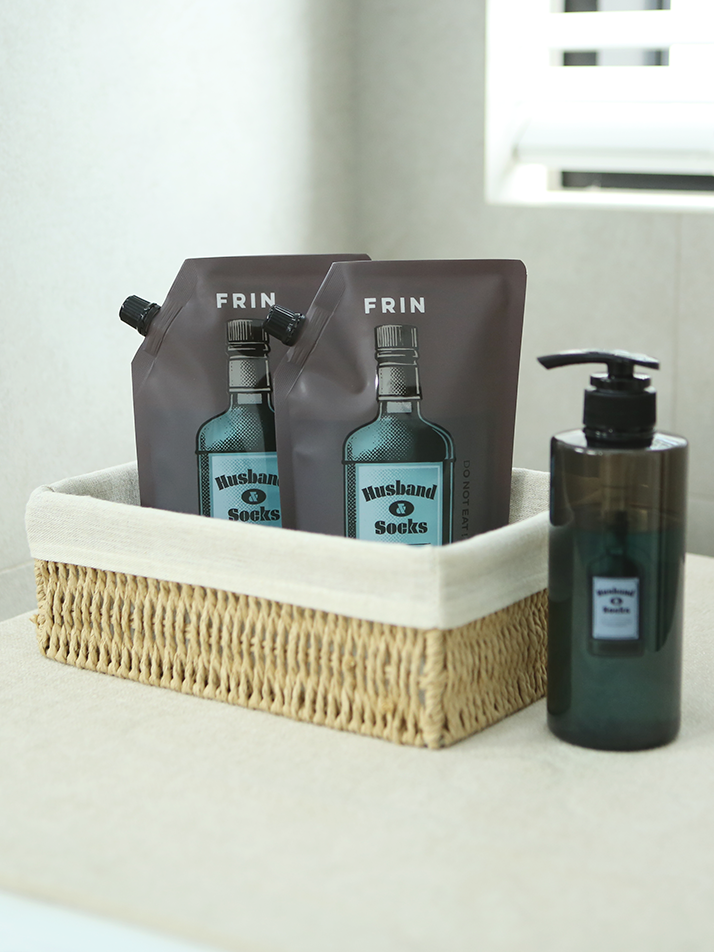 [FRIN] 프린 고농축 세탁세제 허즈번드 & 삭스(고농축 450ml X 2팩)