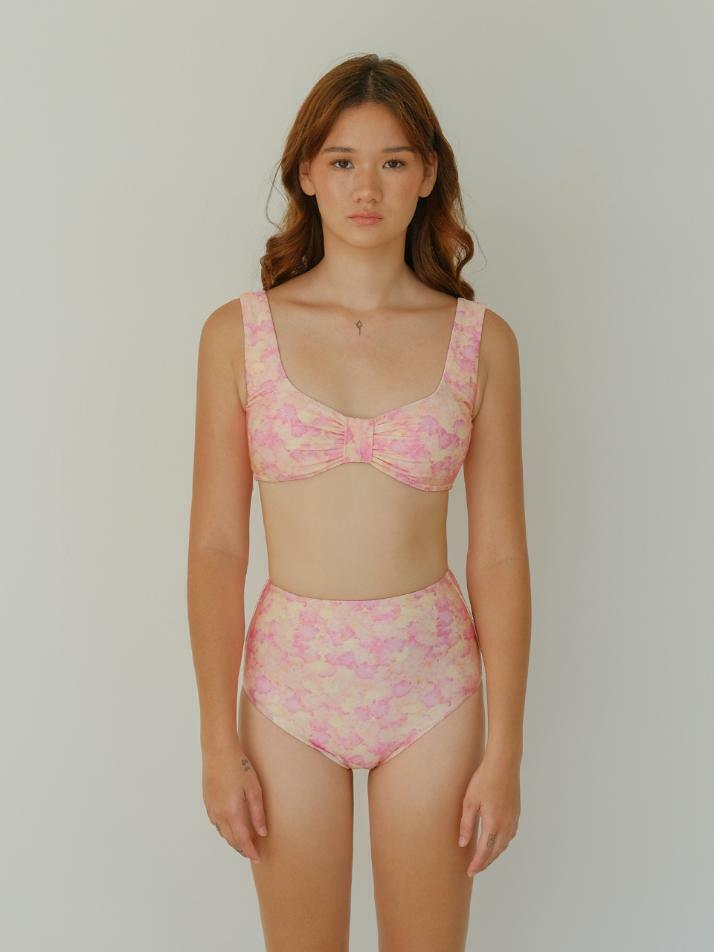 High-rise Brief Coral Blossom