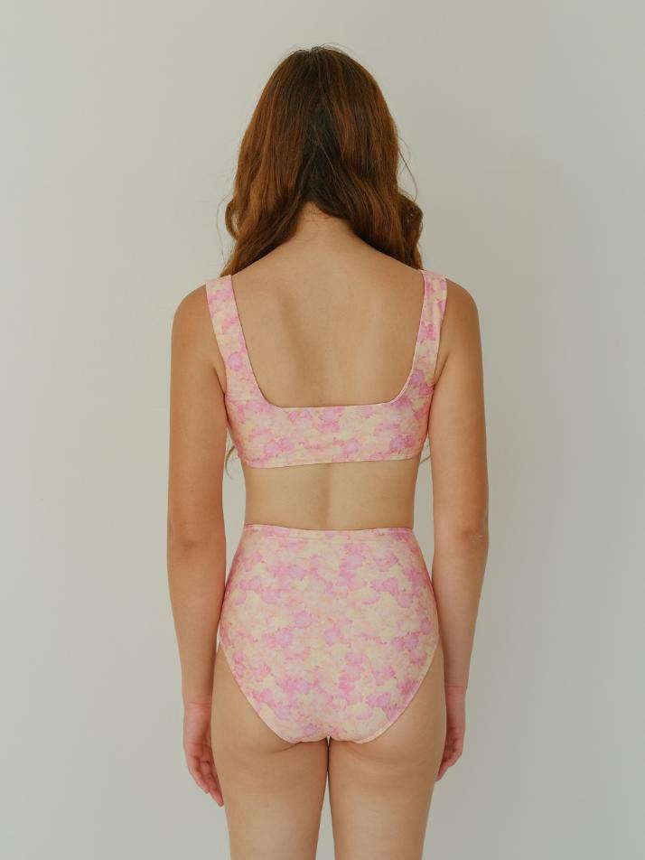 High-rise Brief Coral Blossom
