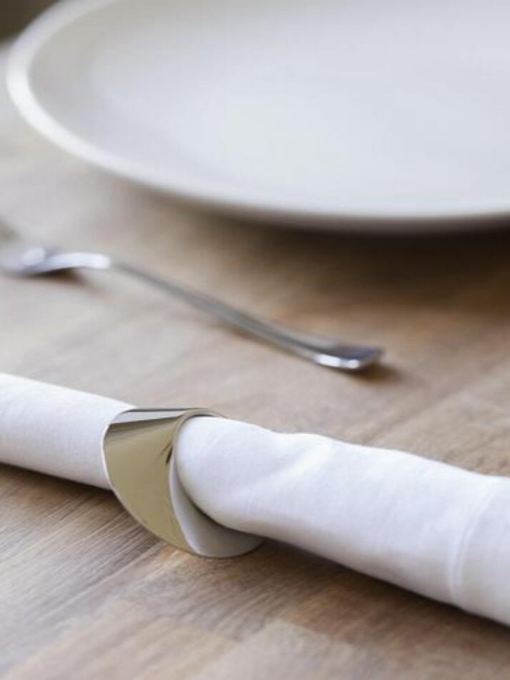 스월 냅킨 링 세트 SWIRL napkin rings (4개입)