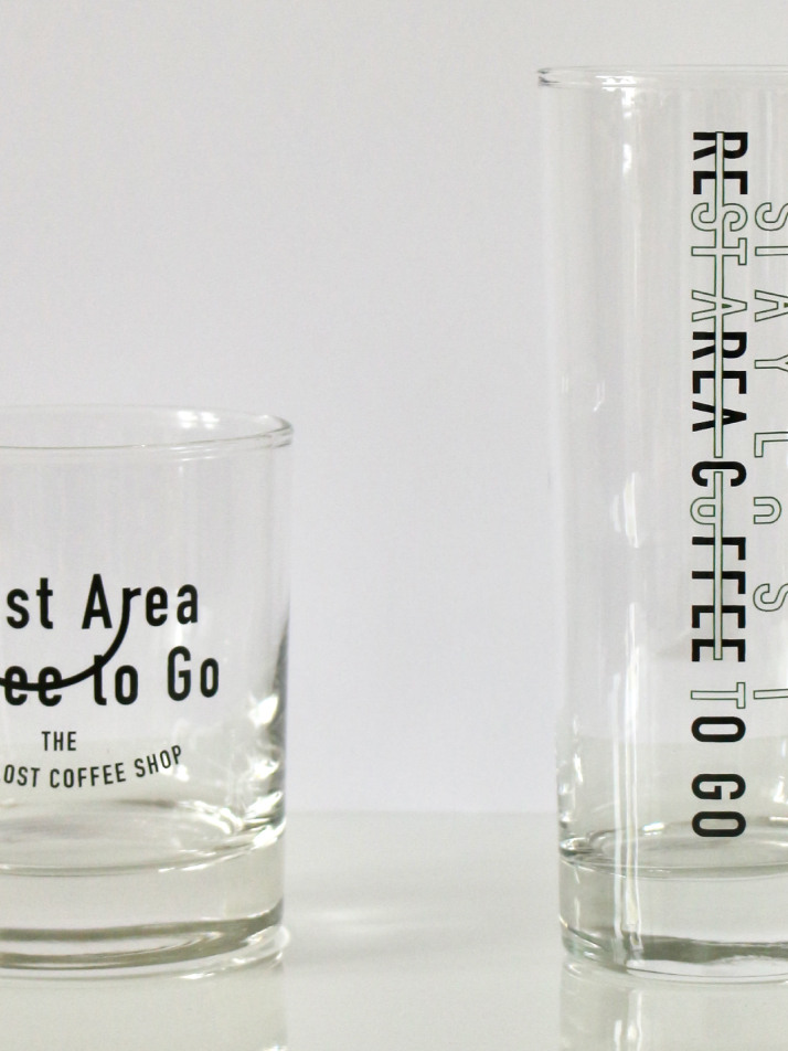 유리컵 Rest Area Glass Cup 330mL (Long ver.)
