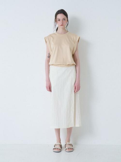 Linear Wrap Skirt