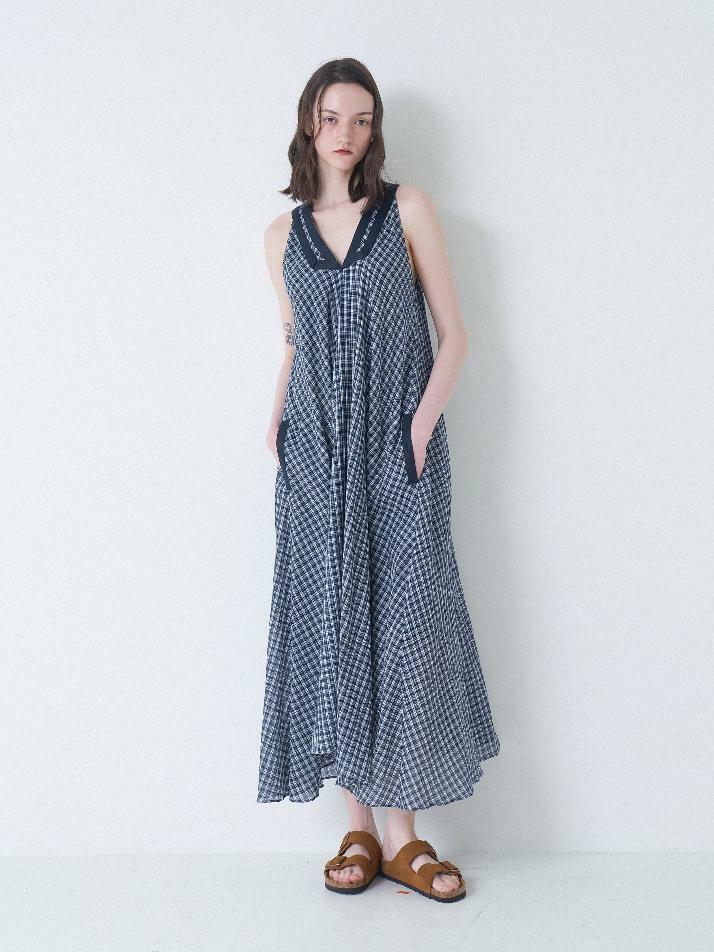 Flow Check Dress