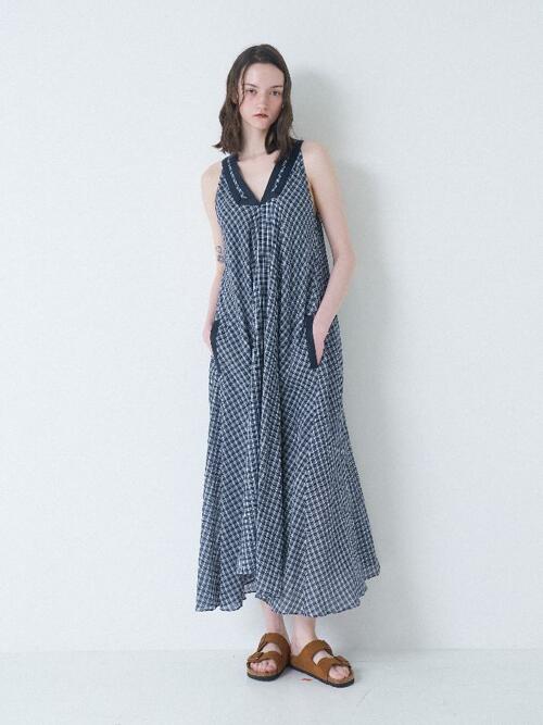 Flow Check Dress