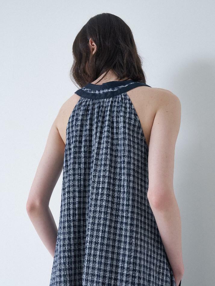 Flow Check Dress