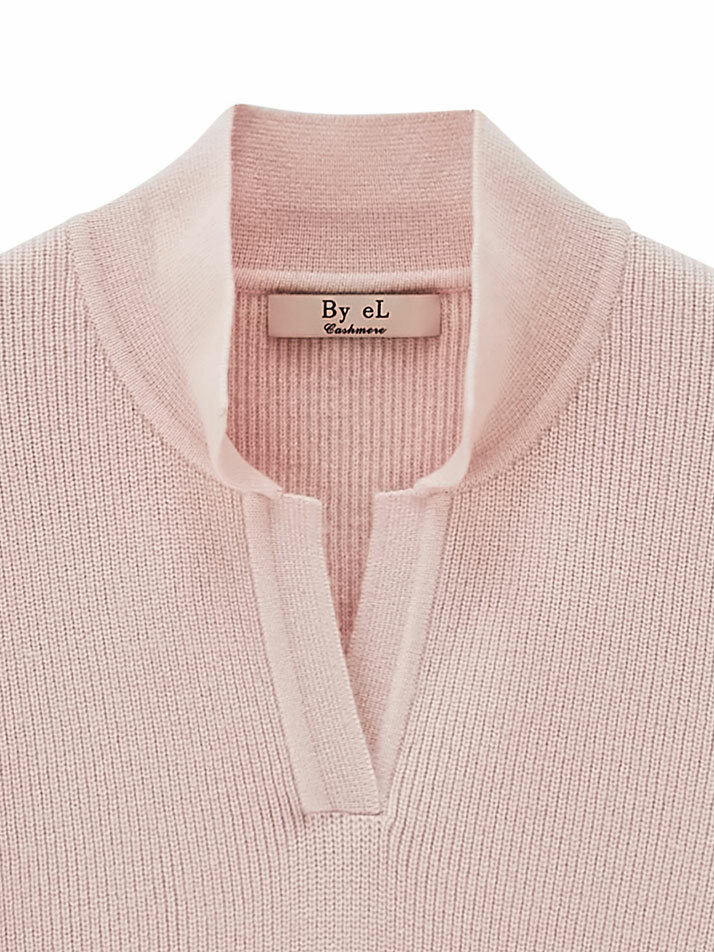 소르베 캐시미어 카라 니트