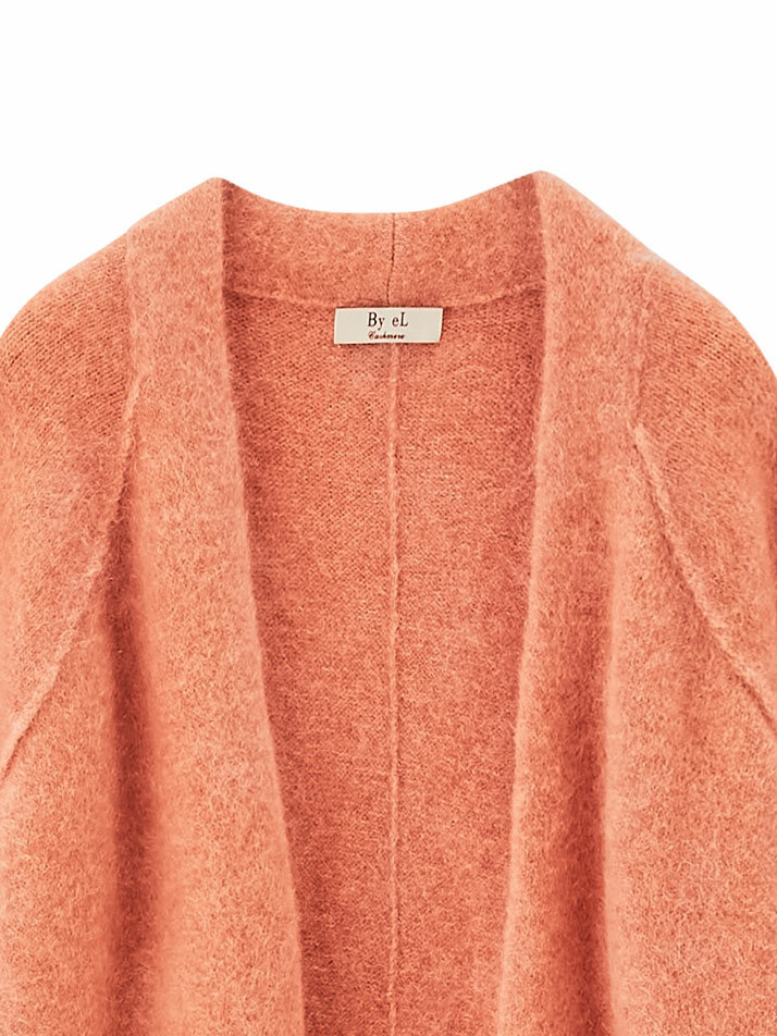 모헤어 꼬동 롱 가디건