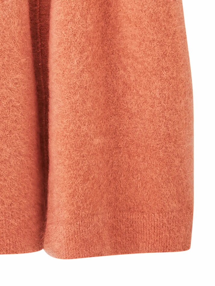 모헤어 꼬동 롱 가디건