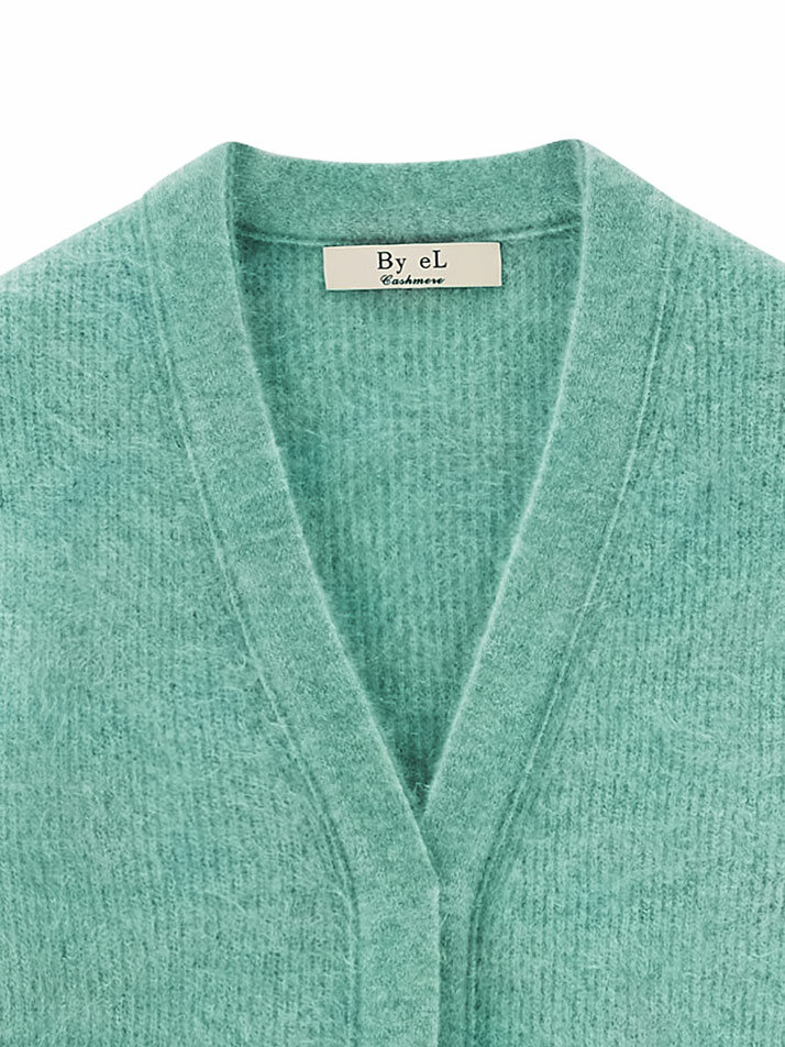 꼬동 미디 가디건