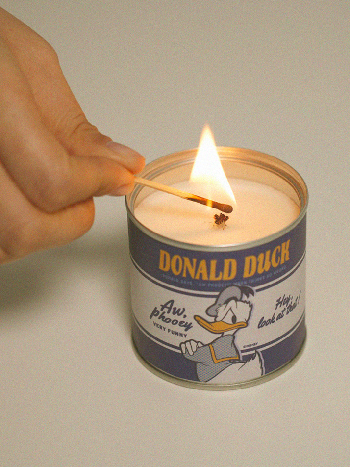 CAN CANDLE _DONALD DUCK (250g)
