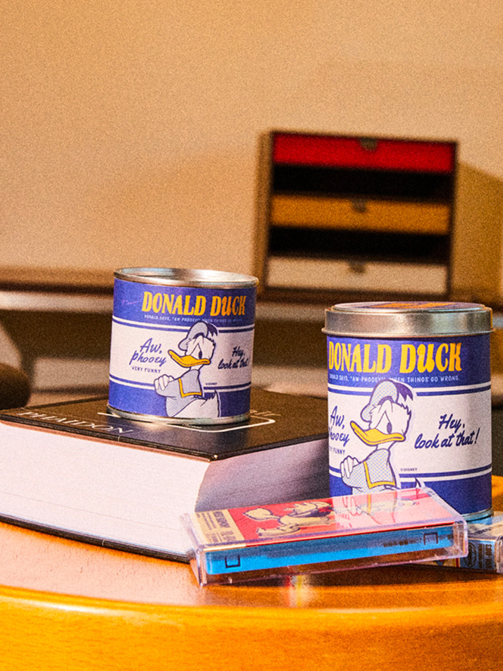 CAN CANDLE _DONALD DUCK (250g)