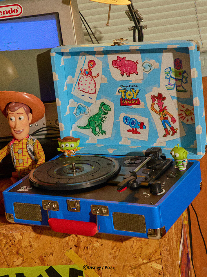 [노빅딜] 토이스토리 턴테이블_올인원 무선 블루투스 스피커