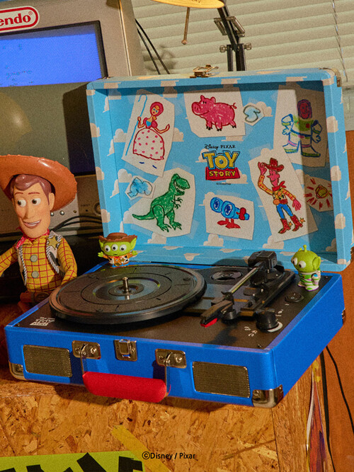 [노빅딜] 토이스토리 턴테이블_올인원 무선 블루투스 스피커