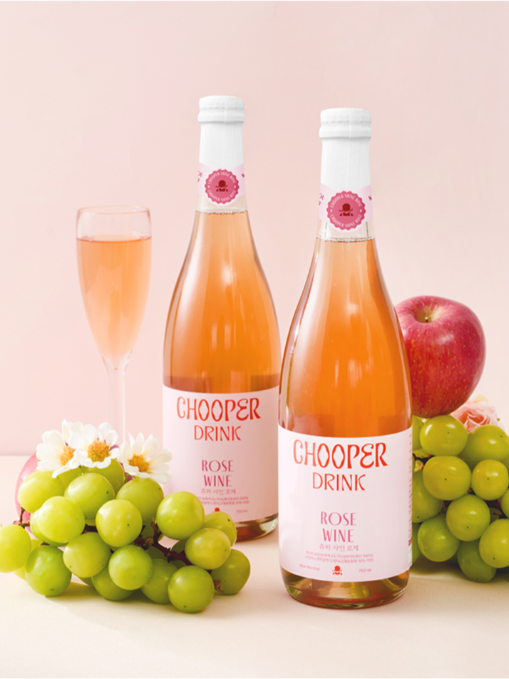 츄퍼 논알콜 샤인로제 와인 375ml/750ml