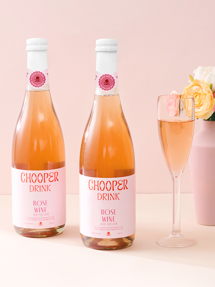 츄퍼 논알콜 샤인로제 와인 375ml/750ml