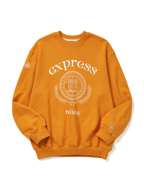 EPS 로고 스웨트셔츠_오렌지