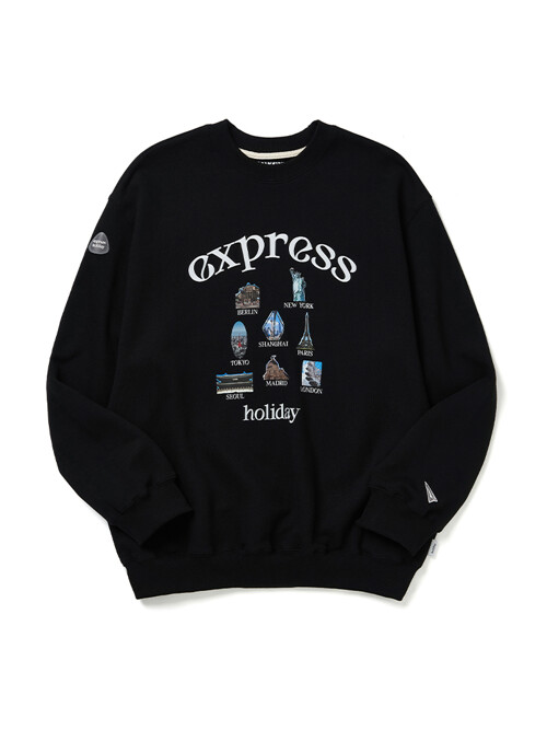 글로벌 시티즌 스웨트셔츠_블랙