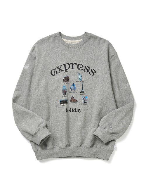 글로벌 시티즌 스웨트셔츠_멜란지