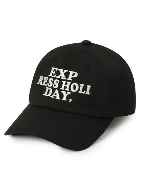 EXP 로고 볼캡_블랙