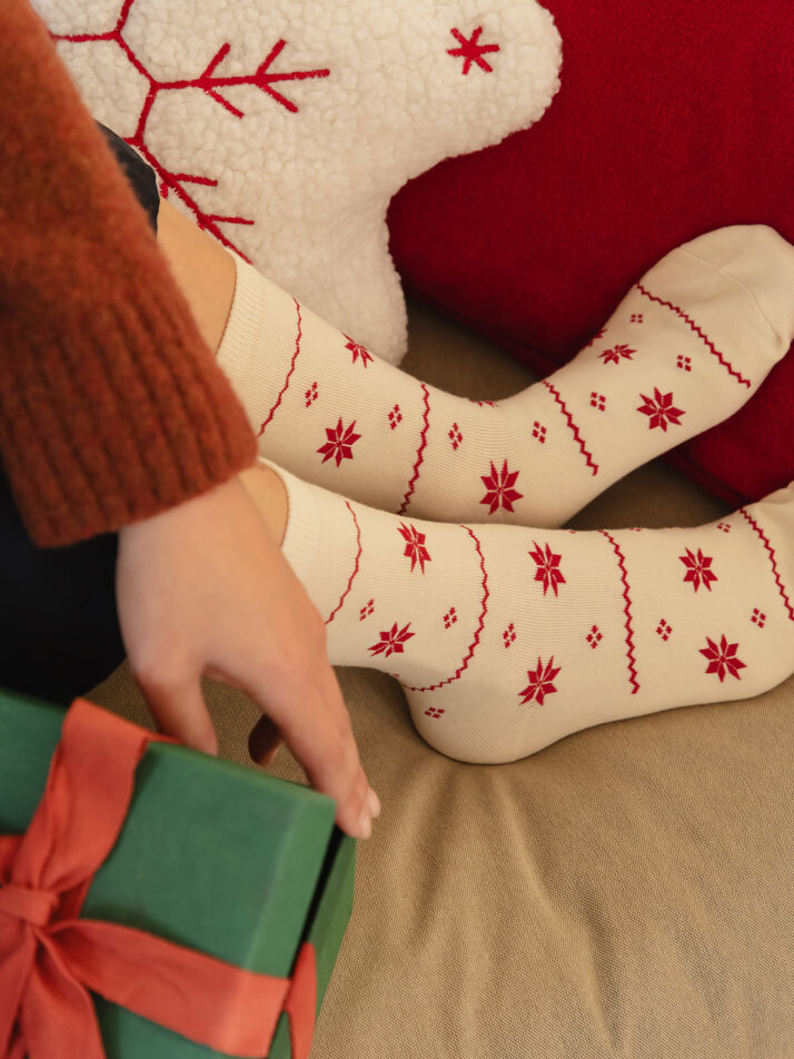 키즈&맘 크리스마스 빈티지 삭스 4P/8P SET (단품/set)