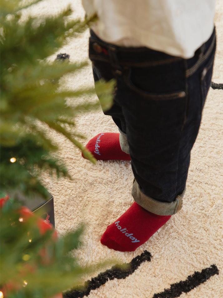 키즈&맘 크리스마스 빈티지 삭스 4P/8P SET (단품/set)