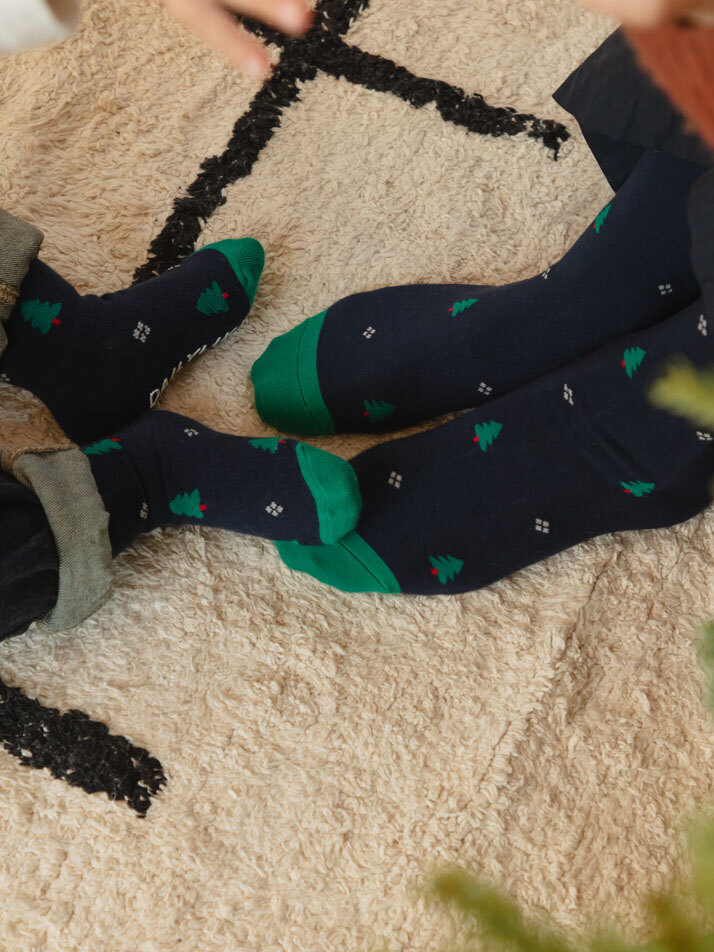 키즈&맘 크리스마스 빈티지 삭스 4P/8P SET (단품/set)