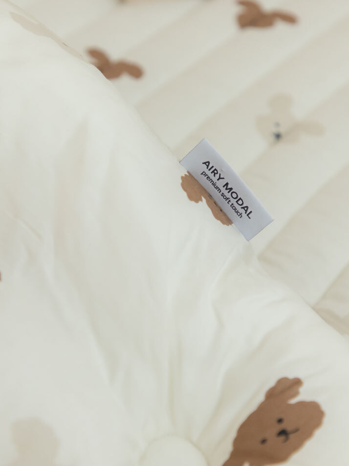 촉감극찬 에어리 모달 사계절 차렵이불 - 03 해피 푸들