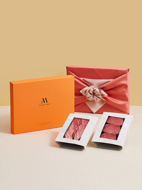 1++ No.9 한우 선물세트_오렌지A (등심,안심) 600g