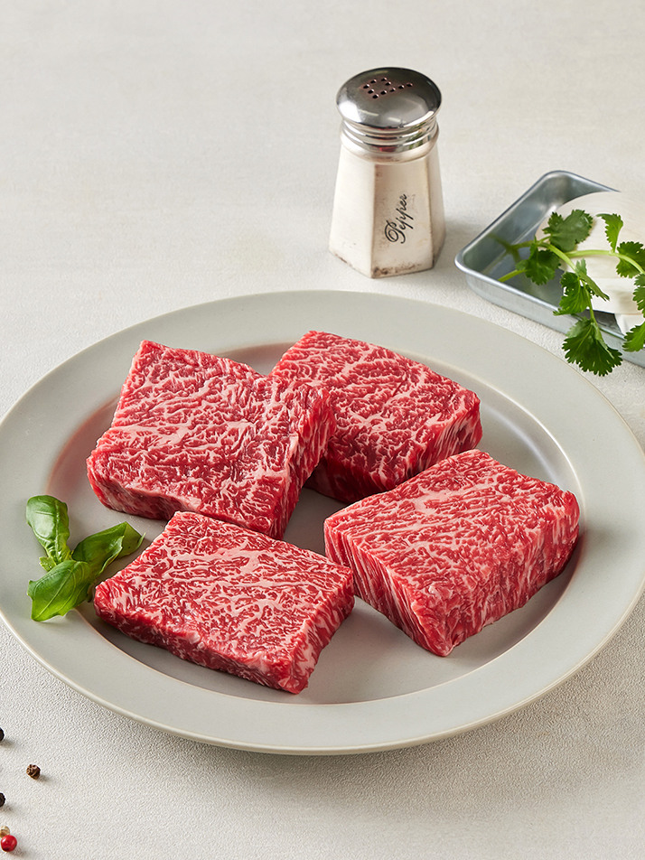 1++한우 선물세트_블루B ( 꽃등심,안심,채끝,치마살 ) 1.2kg
