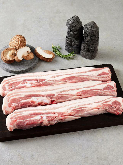 [어나더미트] 제주흑돼지 삼겹살 500g