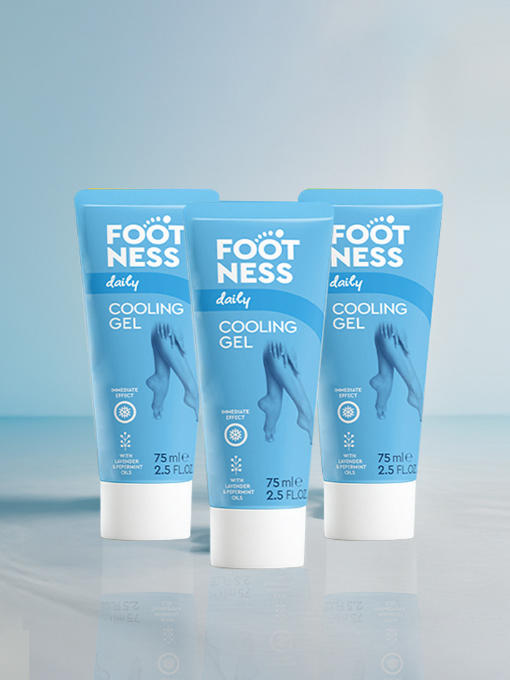 풋네스 다리 붓기제거 스포츠 마사지 쿨링젤 3개입