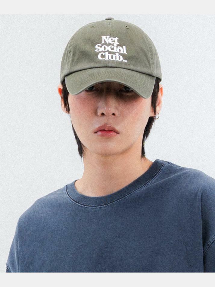 OG LOGO WASHED CAP (OLIVE)