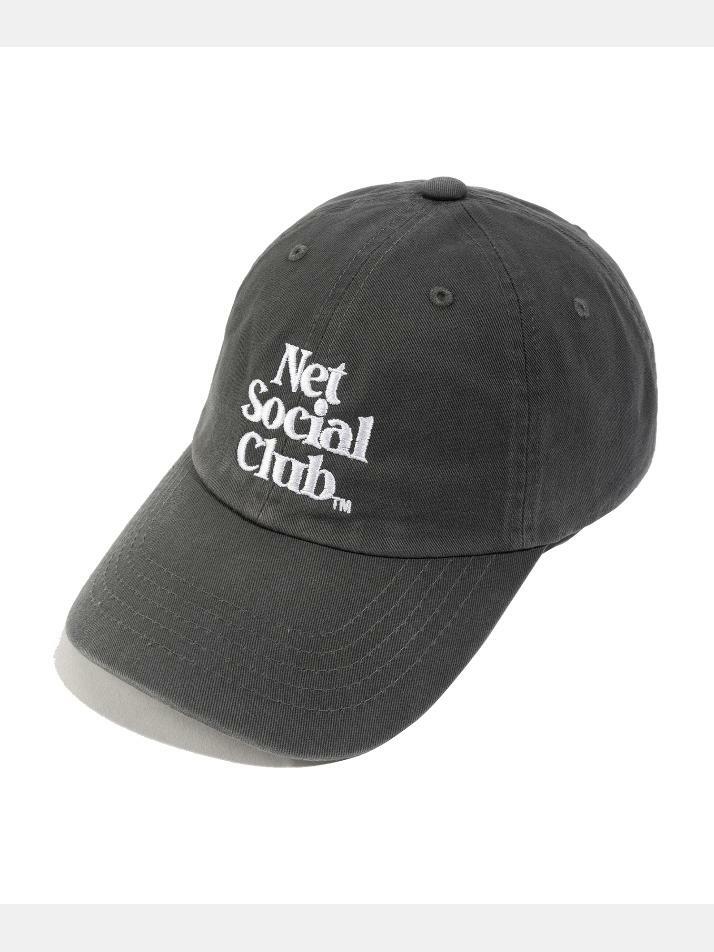 OG LOGO WASHED CAP (CHARCOAL)