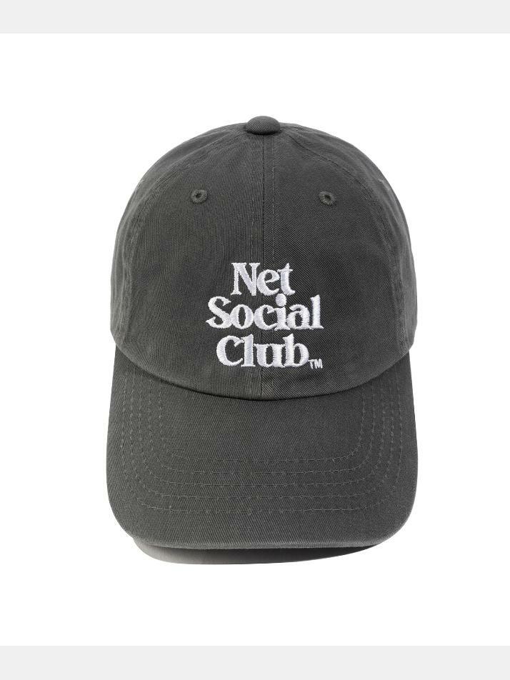 OG LOGO WASHED CAP (CHARCOAL)